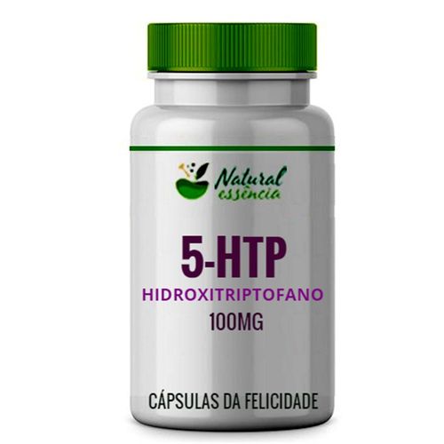 Cápsulas Da Felicidade - 5HTP 100mg - Hidroxitriptofano