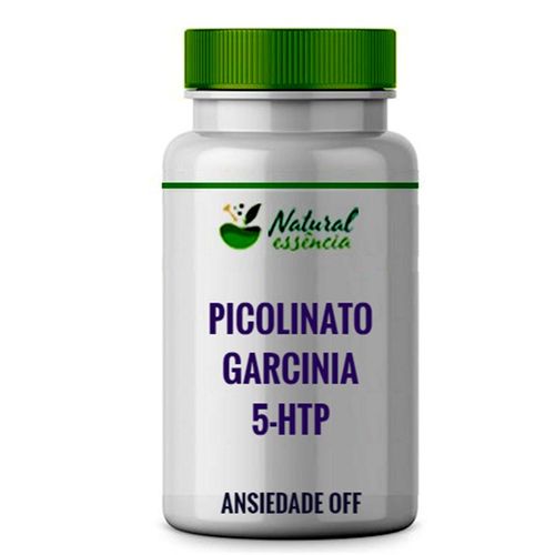 Picolinato De Cromo 150Mcg + Garcinia 500Mg + 5 Htp 50Mg