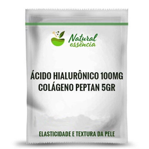 Colágeno 5G + Ácido Hialurônico 100Mg