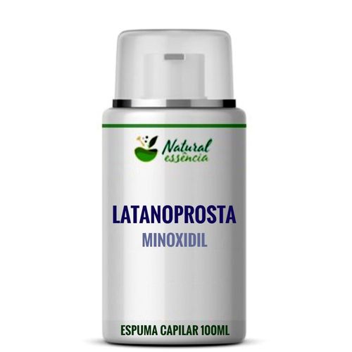 Latanoprosta com Minoxidil 5%  Espuma Capilar 100ml
