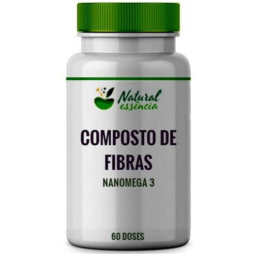 Composto de Fibras (Com Nanomega 3) 60 doses