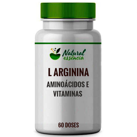 Arginina 800mg + Aminoácidos e Vitaminas