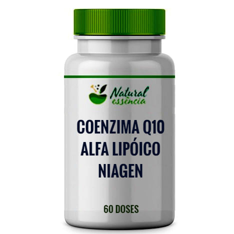 Coenzima Q10 + Ácido Alfa Lipóico + Niagen 60 doses