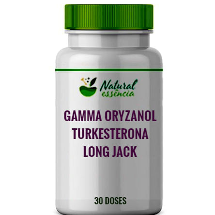 Turkesterone 500mg + Gamma Oryzanol 300mg + Long Jack 400mg