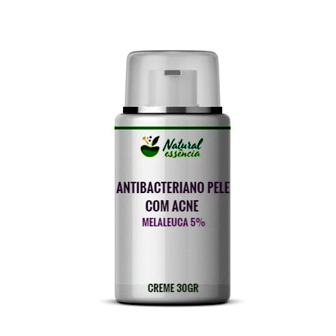Óleo de Melaleuca 5% Gel Antibacteriano para Pele com Acne